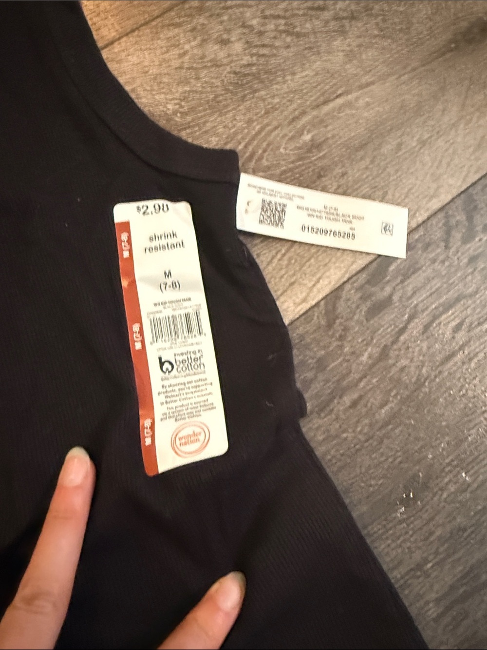 wonder nation Black Tank & Light Gray Drawstring Skort Set - Picture 3 of 3